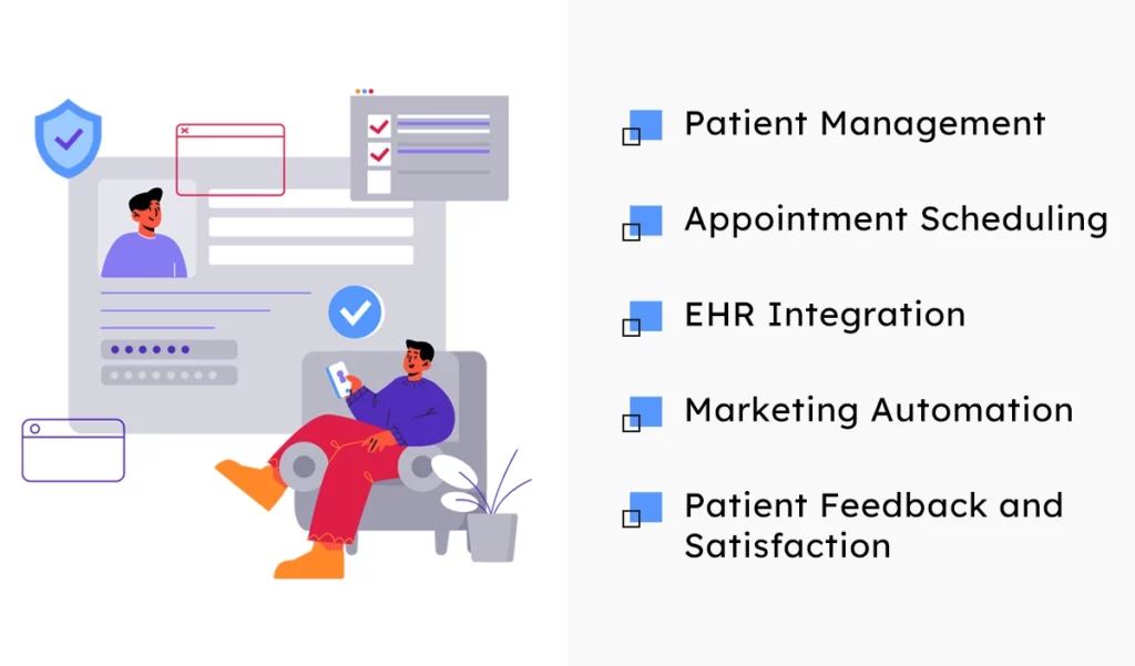 Features of Healthcare CRM Software 