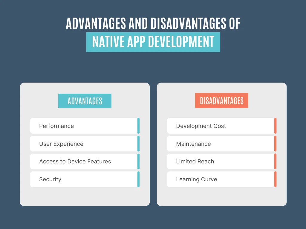 Advantages and Disadvantages of Native App Development