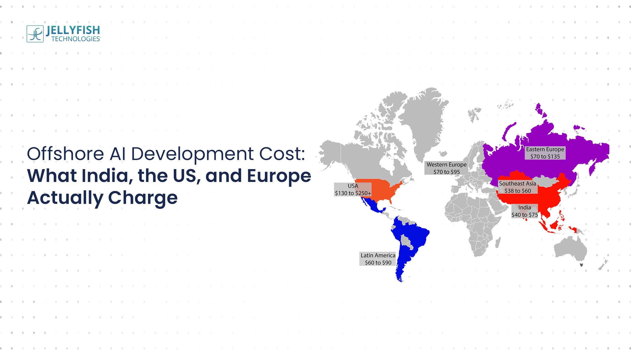 Offshore AI Development Cost: India vs US vs Europe
